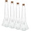 4Pcs Dekorativa Glasflaskor Med Korkpropp, Små Önskeglasflaskor 5