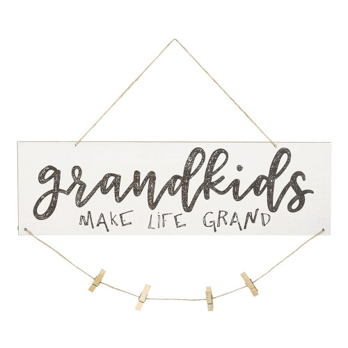 Creative Mini Hängande Barnvagn Väggbräda DIY Klamrar Handarbete 2