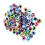 100Pcs Glasöga Ögonplåster Ring Smyckesgörning Blandad Stil 8