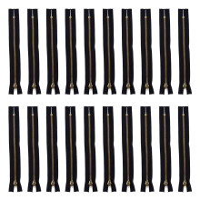 20Pcs Diy Klädaccessoarer Hörn Klädaccessoarer Dragkedja
