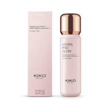 KIKO Milano Hydra Pro Glow, Sublime Shine-Effect Spf 10 Moisturising Face Cream With Hyaluronic Acid