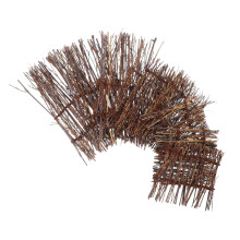 9Pcs Natural Mini Staket Bambustäcker Mikrolandskap