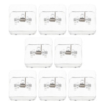 8Stk. Welpentrainingshundetoilettenclip Transparenter Wand-Pinkelpadhalter