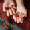 Red Fake Nails Tips Short Square Artificial Fingernails-5 4
