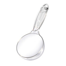 Automatic Sealing Pet Food Scoops With AntiSlip Handle-White