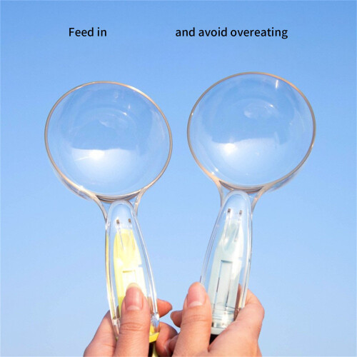 Automatic Sealing Pet Food Scoops With AntiSlip Handle-White 2