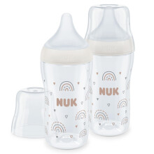 NUK PM 2PCS SET PP 260ML RAINBOW AMZ