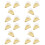 50Pcs Triangle Transparent Mousse Box Cake Sandwich 4