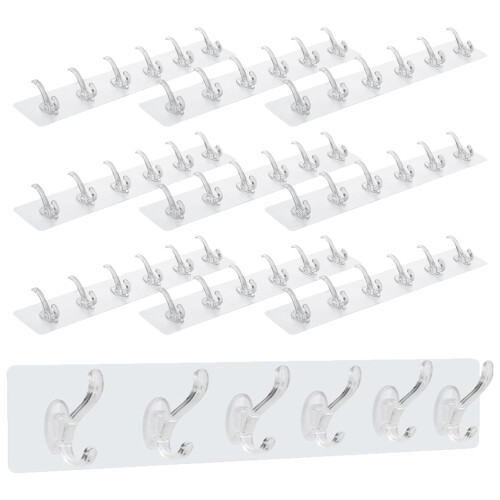 10Pcs Multifunktionella Köksinredningar För Förvaring 6- Hängare 2
