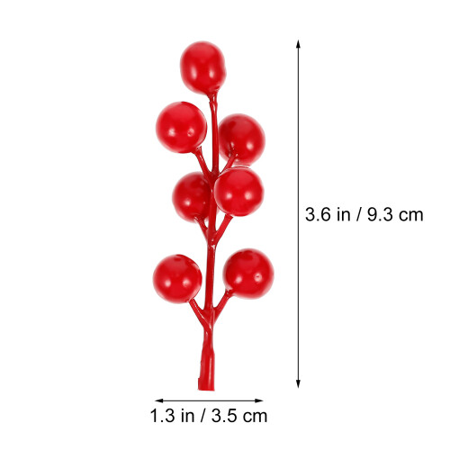30Pcs Simulation Julbärssnitt För Julfest DIY 2