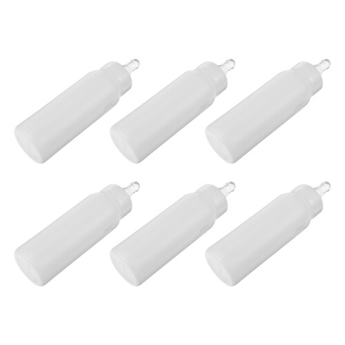 6Pcs 250 Ml Lammutfodringsflaskor Svinmjölkflaskor Hushållsdjursfoder