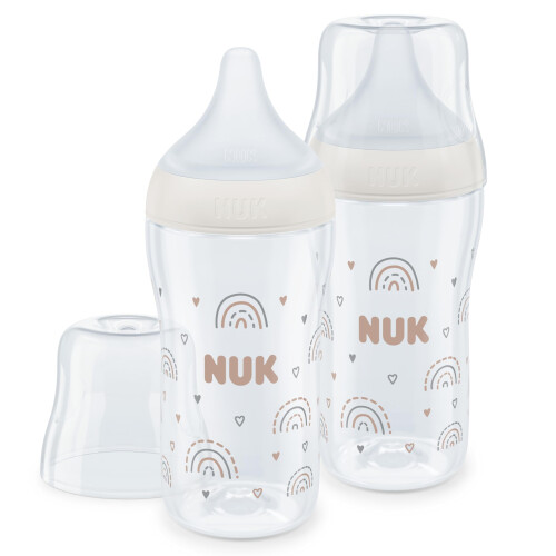NUK PM 2PCS SET PP 260ML RAINBOW AMZ