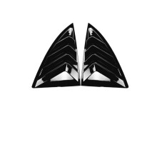 Model Y Juniper Launch 2025 Rear Side Triangle Window Louver Cover, Compatible with Model Y, ABS Exterior Accessories, Black