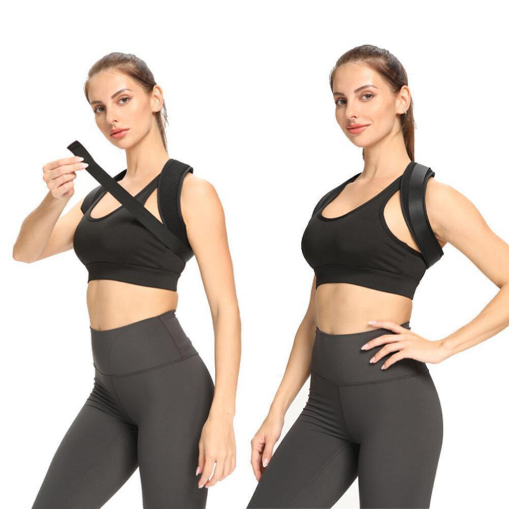 Adjustable Posture Corrector Back Support Brace, Breathable & Skin-Friendly