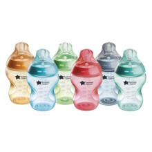 Tommee Tippee Natural Start Anti-Colic Baby Bottle, 260 ml, 0+ months, Anti-Colic Valve, Slow Flow Breast-Like Teat for a Natural Latch,