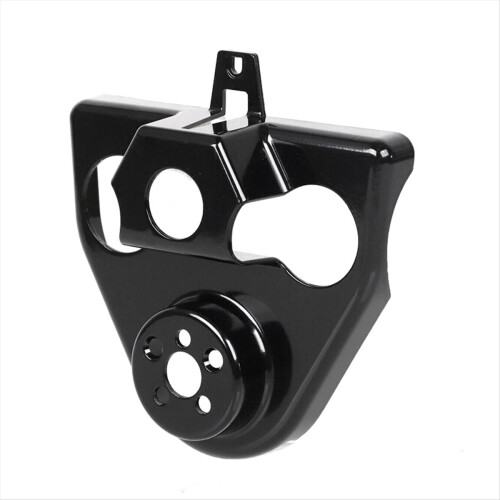 Black Handlebar Riser Cover for Road FLHR Custom 2003-2013 2