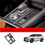 Carbon Console Gear Shift Panel Trim Cover Frame Decor Sticker for 2022 2023 RHD 9