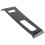 Black Console Gear Shift Panel Trim Cover Frame Decor Sticker for 2022 2023 RHD 7