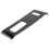 Black Console Gear Shift Panel Trim Cover Frame Decor Sticker for 2022 2023 RHD 6