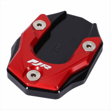 Motorcycle Kickstand Pad for FJR1300 FJR 1300 2001-2019 Side Stand Plate Extension Red