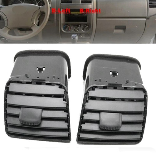 1Pair Air Vent Outlet Conditioner Dashboard Panel Frame for 3/5 2010-2013 A/C Nozzle Plate 2