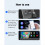 Wireless CarPlay and Android Auto Adapter OTA Updates Plug&Play Mini Box Bluetooth/WiFi Connection 5