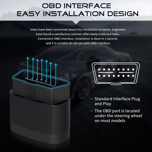 For V-Gate Pro 2S OBD2 Scanner Bluetooth 5.2 Car Scan Tool and Code Reader for IOS & Android 1