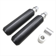 1Pair 6in Crash Bar Shock Sliders Mounts for Dyna Street Bob FXDB 2006-2017 6-Inch Rear Upper Impact Slippery