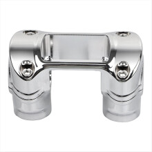 2Inch Handlebar Riser 1 1/4Inch Bar Clamp for Wide Glide Sportster 883 Softail