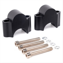 Motorcycle Handlebar Riser Bar Mount Handle Clamp Universal 28mm 1 1/8inch for BAG101