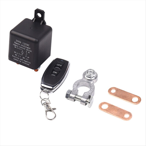 Remote Battery Disconnect Switch, Wireless Control 12V 200A Switch 1