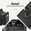 Power Window Switch Replace 93581-3W000 for 2011-2016 Front and Rear Passenger Side Control 5