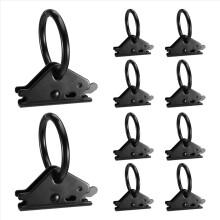 E Track O-Rings Tie Down Anchors Accessories for Trailers Trucks Fixing Flatbed Trailer Goods