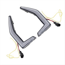 Front LED Grille Lights Turn Signal Light for Teryx 1000 2020-2024 Trail Special 2021-2024 UTV ATV