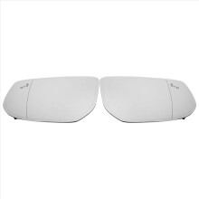 Car Reversing Mirror Lens with Blind Spot Assist Glass Heating for 2013-2018