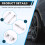 13859 Front Lower Inner Forward Suspension Control Arm Bolt Kit for 6
