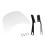 Motorcycle Windshield Front Headlight Universal Wind Deflector Fairing 4