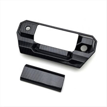 Rear Trim Cover for 2024 2025 Car Accessories Trunk Handle Carbon Look