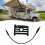 Universal Backup Camera Bracket Adapter for Pre-Wired Mount Pre-Install Mounting Kit with Pig Tail Wire Plug 6