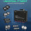 Wireless 6 Gang Switch Panel, Circuit Control Relay System Waterproof LED Panel Universal for Car Trucks SUV 8