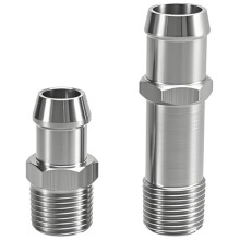 2Pcs Heater Hose Fittings,5/8in Intake Fitting 3/4in Water Pump for Block Engines 283 305 307 350 400