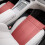 Car Seat Extender Driver Leg Support Auto Padding Mat for Daily Driving Red 8