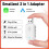 Mini Box 2in1 Wireless Carplay Android Auto Wired to Dongle Automatic Connect Adapter Bluetooth PlugandPlay 9