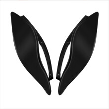 Motorcycle Windshield Side Wing Deflector Adjustable Air for Touring Street Tri Glide FLHX