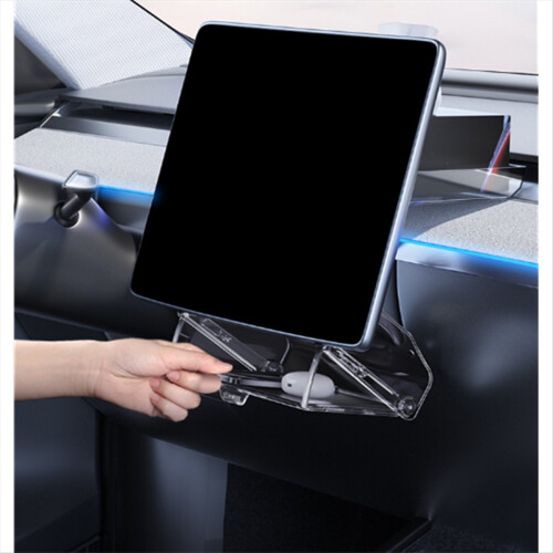 For Model 3 Y Tray Magnetic Under Screen Fold Storage Box Accessories 2