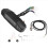 Motorcycle Modified Universal LCD Speedometer Tachometer + Induction Wire Magnet Instrument Large Bracket 1