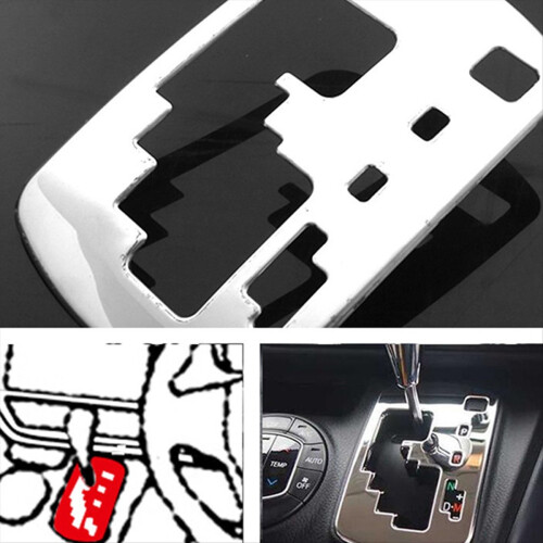 Automatic Gear Shift Panel Trim Cover Shifter Frame Car Sticker Interior Decoration for Noah Voxy 80 2