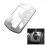 Automatic Gear Shift Panel Trim Cover Shifter Frame Car Sticker Interior Decoration for Noah Voxy 80 4