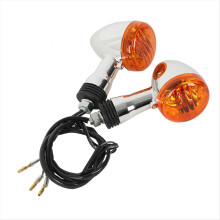 Universal Motorcycle 10mm Amber Turn Signals for Cruiser Boulevard M109R VRZ1800