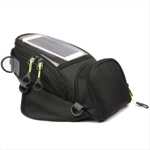 Motorcycle Oil Tank Bag Outdoor Multifunctional Navigation Fixed Strap+Strong Magnet 32x18x7CM
